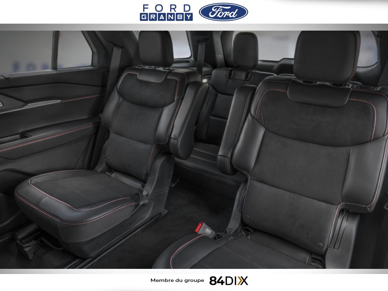 2026 Ford Explorer Star White Metallic Tri-Coat Granby - photo #9