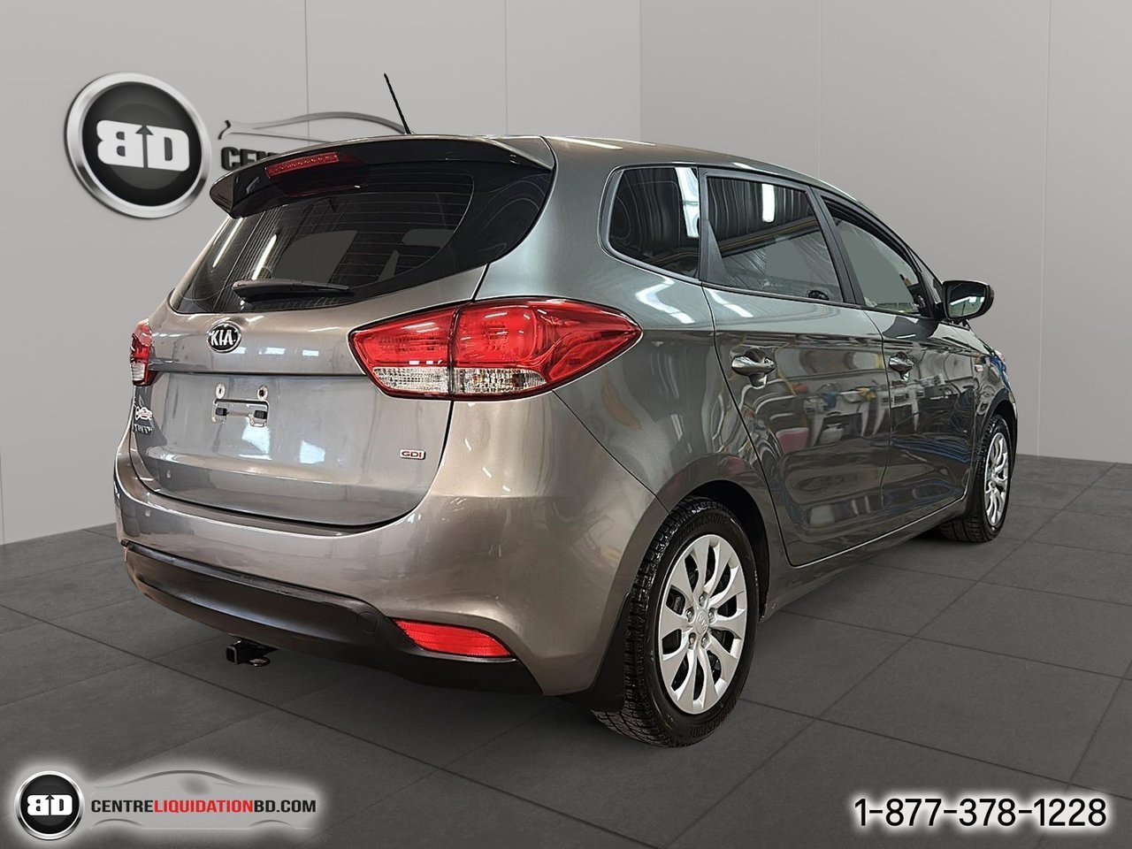 Kia Rondo LX familiale 4 portes BM | A8559 2015 Gris Granby - photo #5