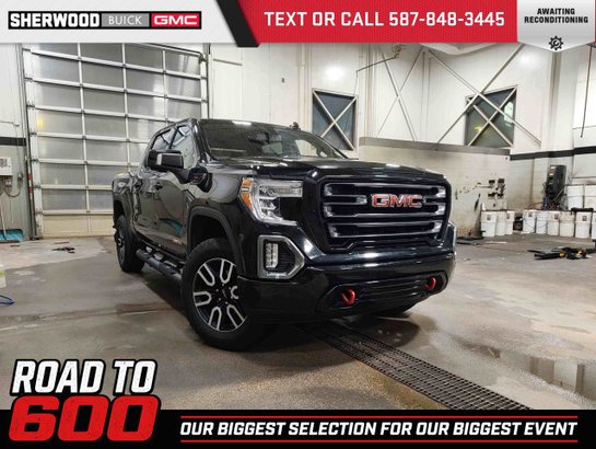 2022 GMC Sierra 1500 Limited AT4 6.2L | Heated And Cooled Leather Seats Black