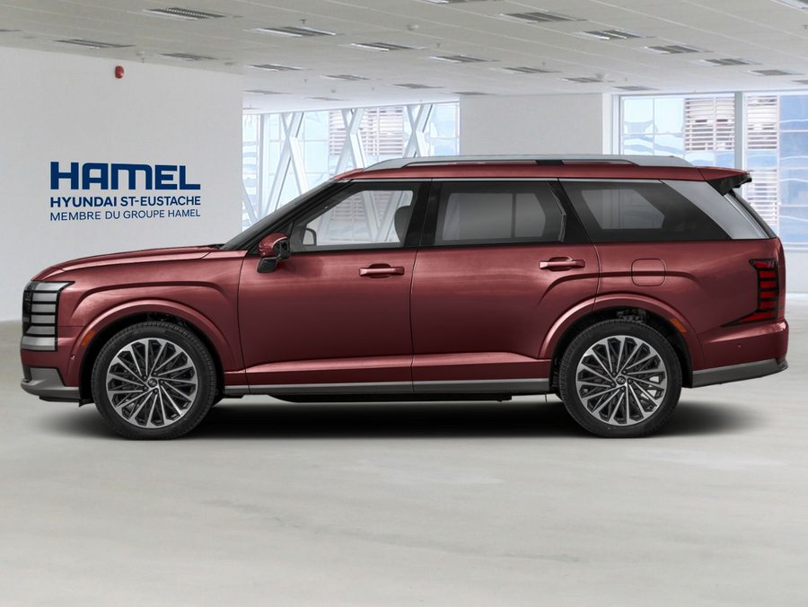 2027 Hyundai Palisade Hybrid Ultimate Calligraphy TI Galaxy Maroon