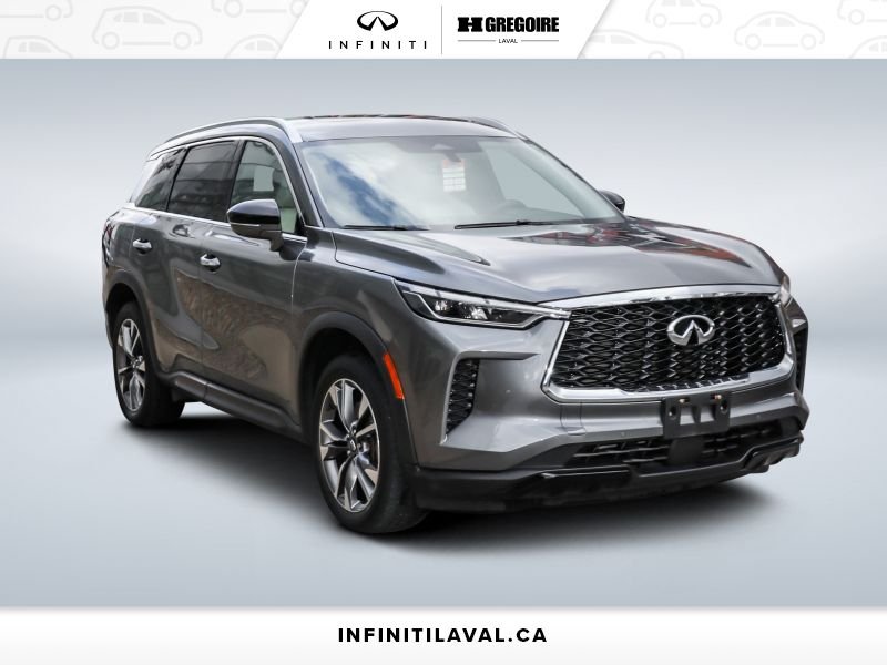 Infiniti QX60 LUXE CUIR TOIT PANORAMIQUE NAVI 2023 Gris