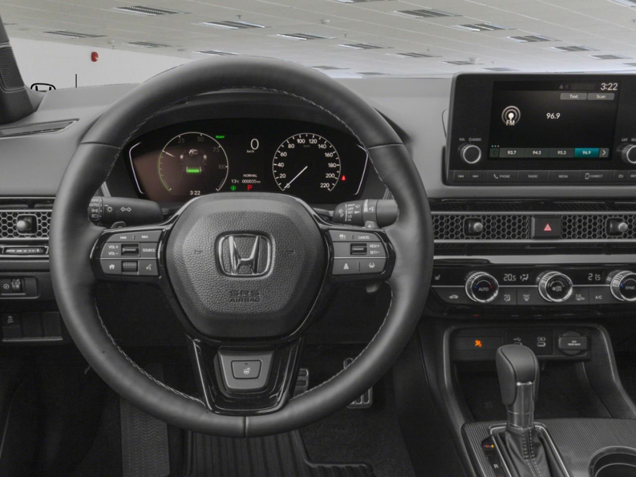 2026 HONDA Civic Sedan Hybrid Crystal Black Pearl Mississauga - photo #4
