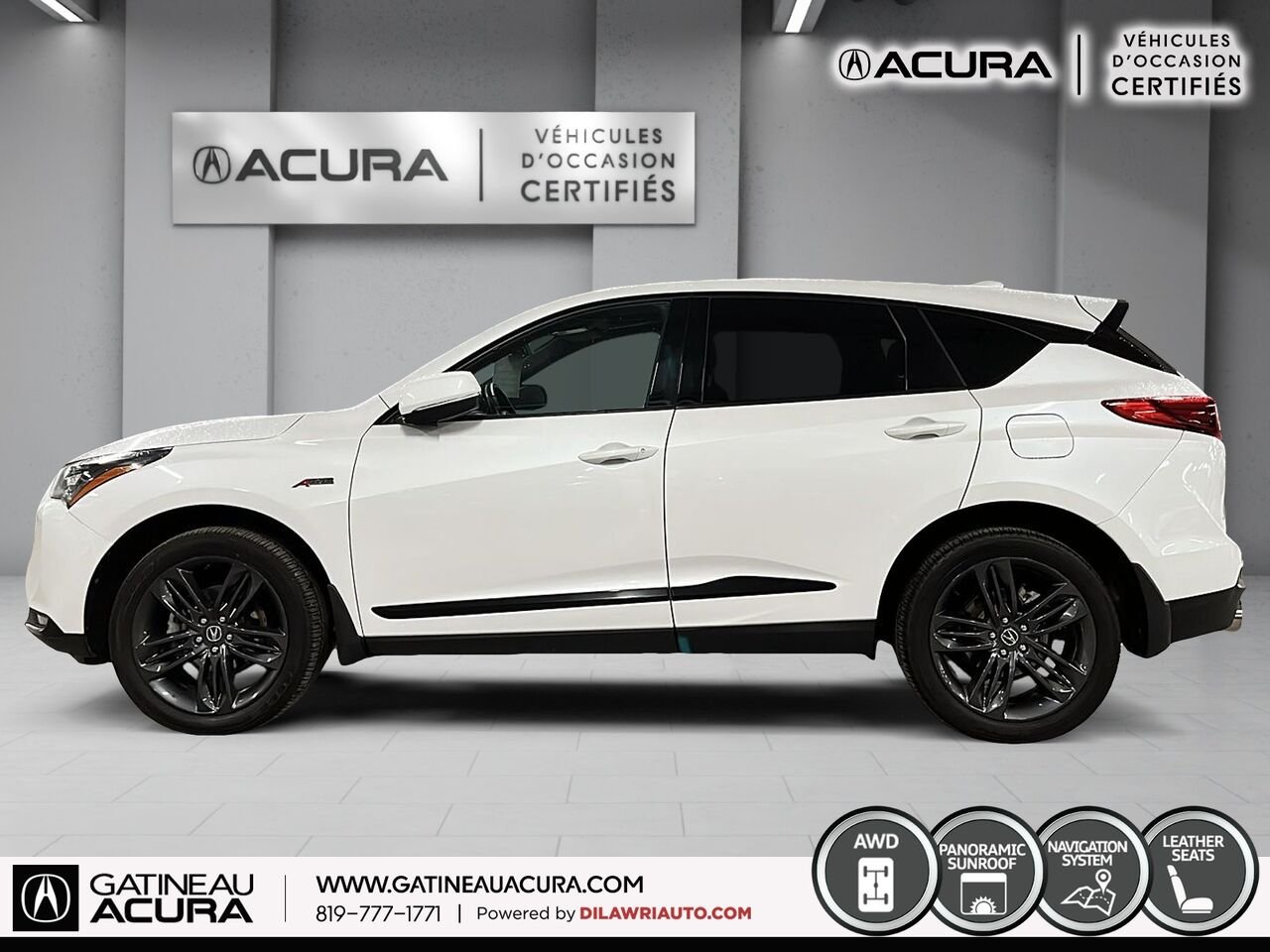 Acura RDX A-Spec SH-AWD 2023 Blanc Gatineau - photo #19