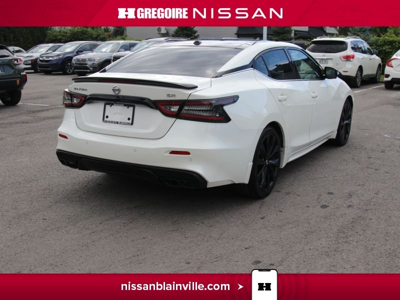 Nissan Maxima BI6232 | SR**cuir bose v6 performant 2021 Blanc Laval - photo #8