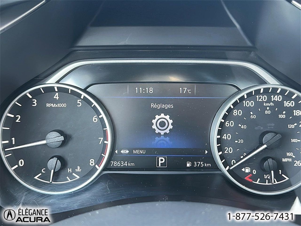 Nissan Murano SV | A8673A 2018 Rouge Granby - photo #15