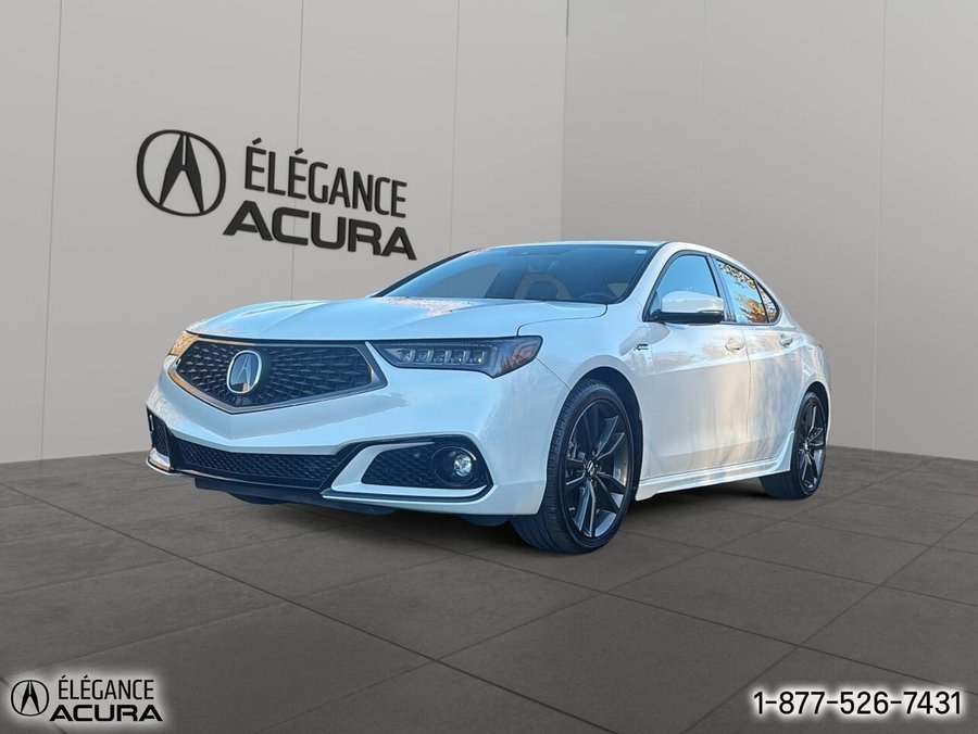 Acura TLX A-Spec berline SH-AWD avec ensemble Tech 2020 Blanc