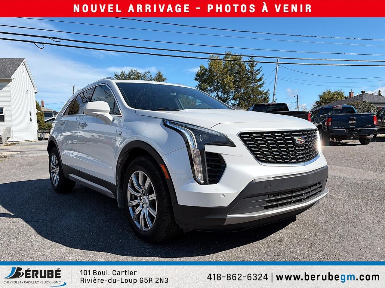 2019 CADILLAC XT4 AWD White Rivière-du-Loup - photo #2