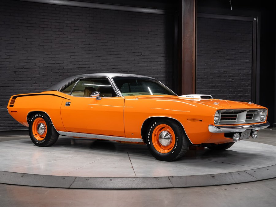 1970 Plymouth HEMI Cuda | Extensive High End Restoration | 1 of 1 Combination | Period Correct Vitamin C Orange