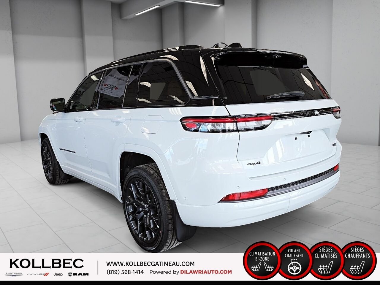 2026 JEEP Grand Cherokee 261420 | Summit 4x4 Bright White Gatineau - photo #17