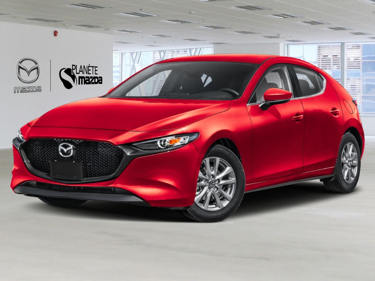 Mazda Mazda3 Sport JM1BPAKL7T1880159 2026 Rouge vibrant cristal métallisé Mirabel - photo #0