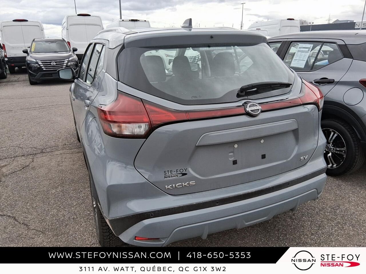 Nissan Kicks SV TA 2022 Gris Ste-Foy - photo #1