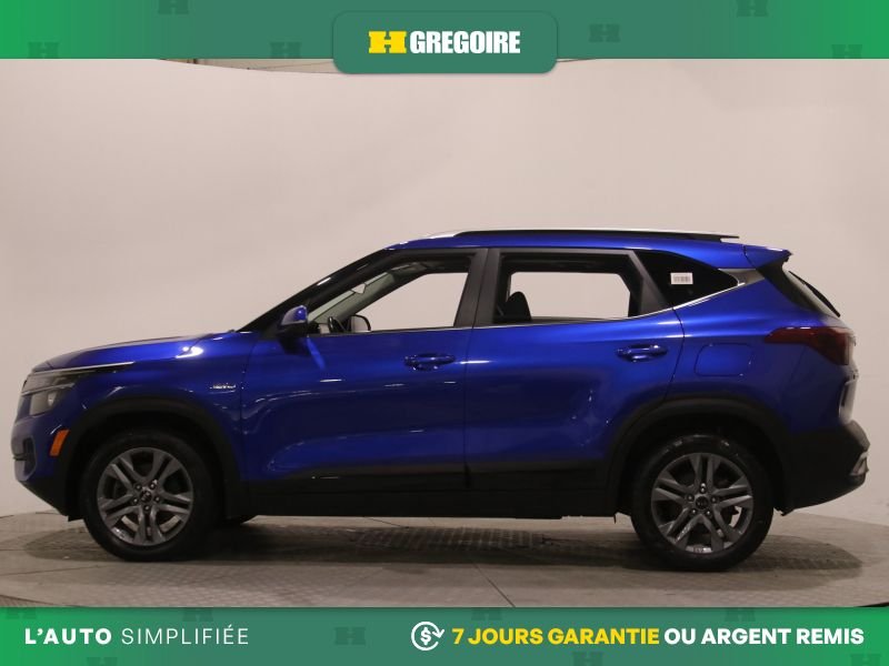 Kia Seltos 822928 | EX AWD AUTO AC CUIR TOIT MAGS CAM RECUL BLEUTOOTH 2021 Bleu Laval - photo #4