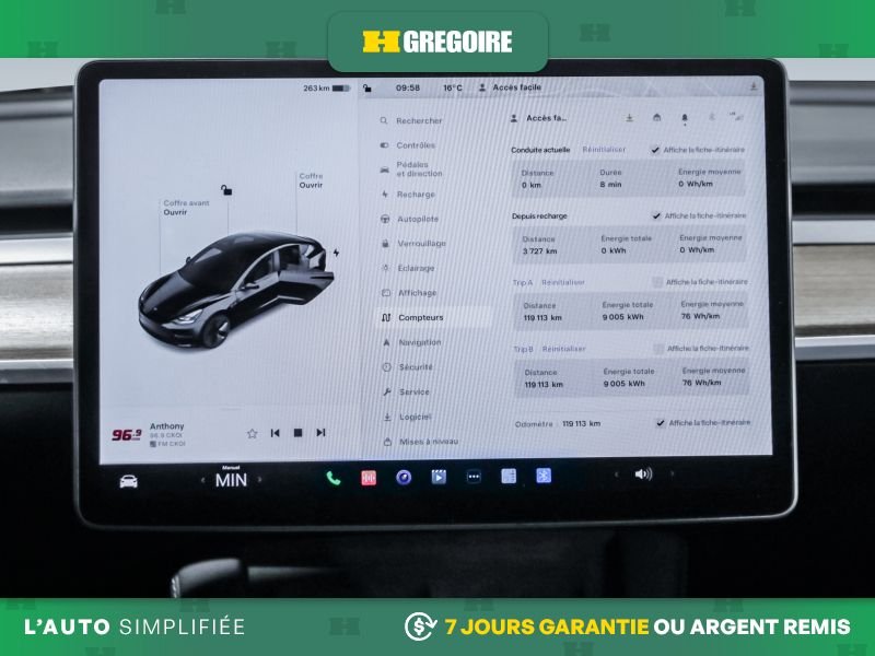2023 Tesla Model 3 Black Blainville - photo #20