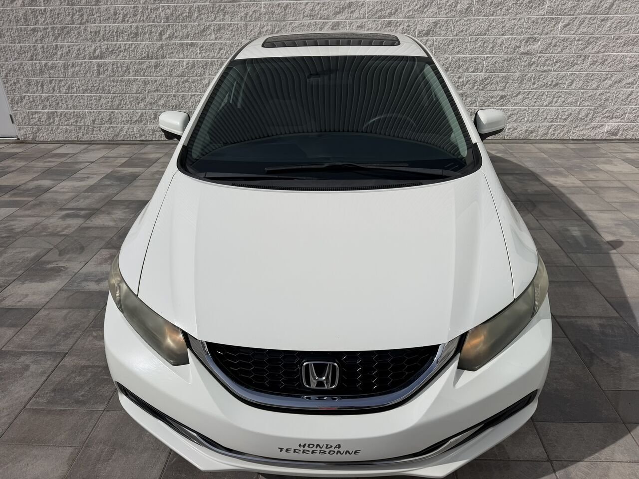2015 Honda Civic Berline EX AUTOMATIQUE White Laval - photo #5