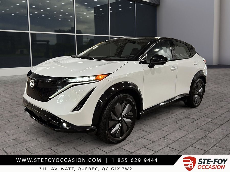 Nissan ARIYA EVOLVE e-4ORCE TRACTION INTEGRALE BATTERIE STANDARD 2024 Blanc