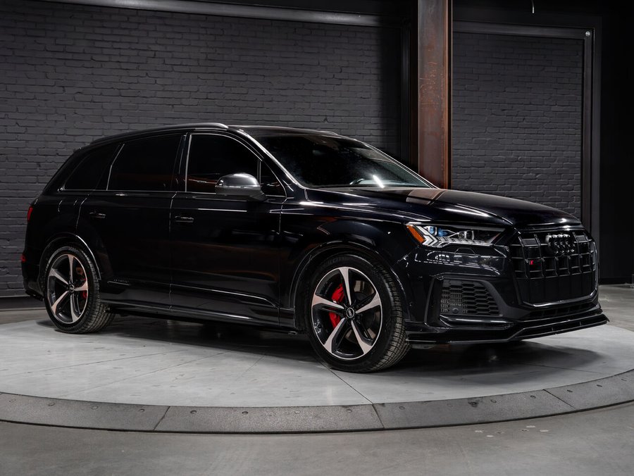 2021 Audi SQ7 Premium Plus | APR Tune | Carbon Fiber Intake | Maxton Design Body Kit | Diamond Stitching Seats Black