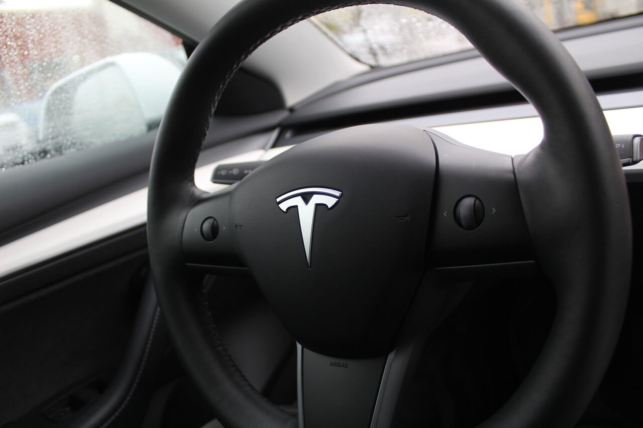 Tesla Model 3 VIN: 5YJ3E1EA5NF309574 2022 Blanc Sainte-Rose - photo #12