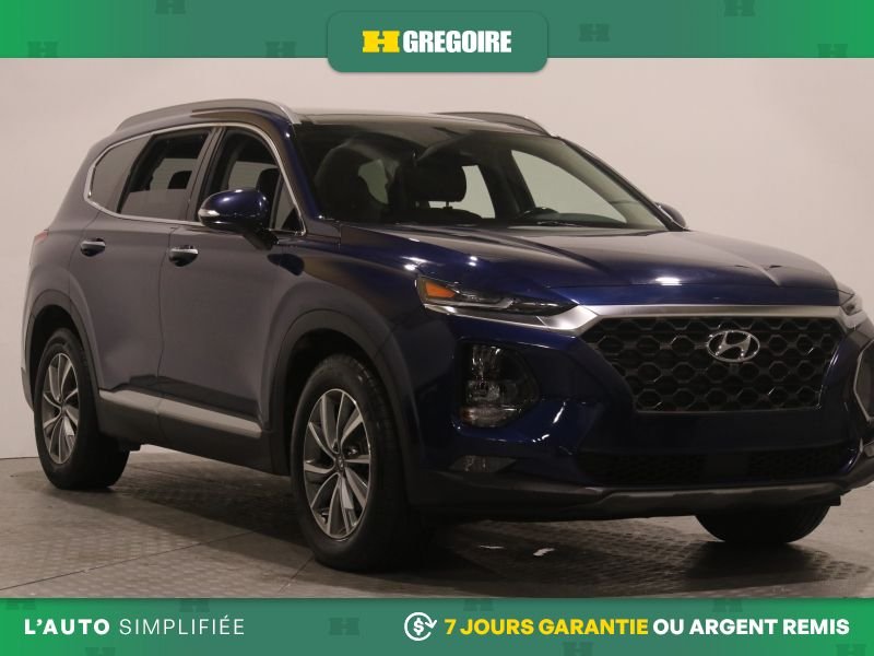 Hyundai Santa Fe 2019 Bleu Saint-Eustache - photo #0