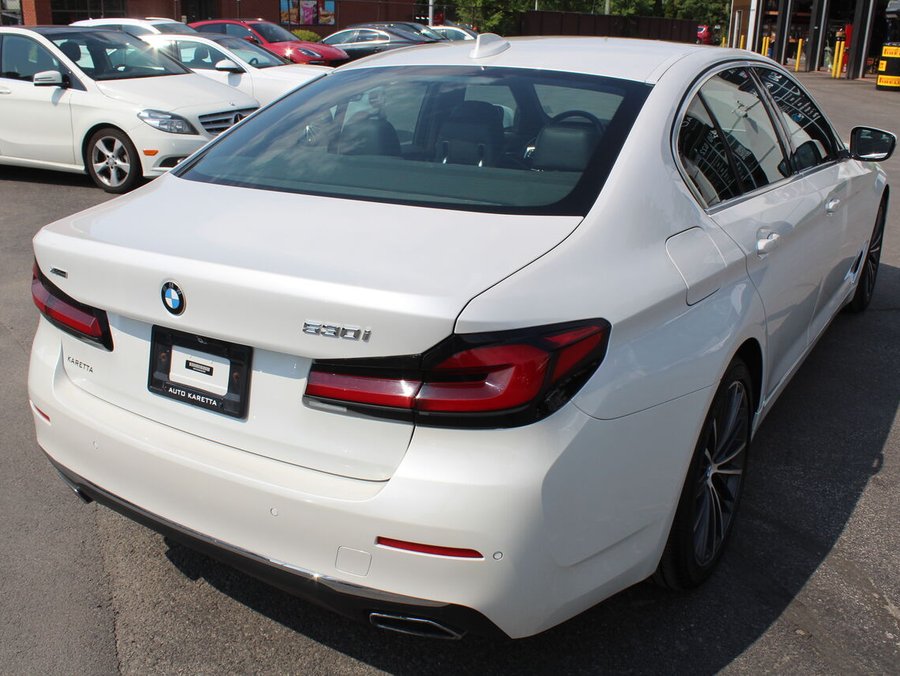 BMW 5 Series 2021 2021 Blanc