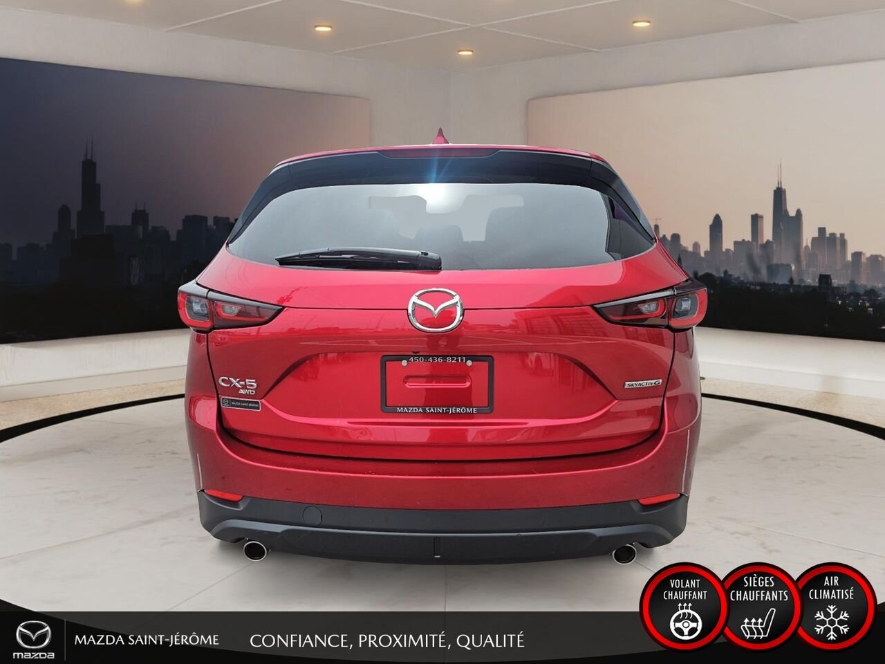 2025 Mazda CX-5 Red Sainte-Agathe-des-Monts - photo #6