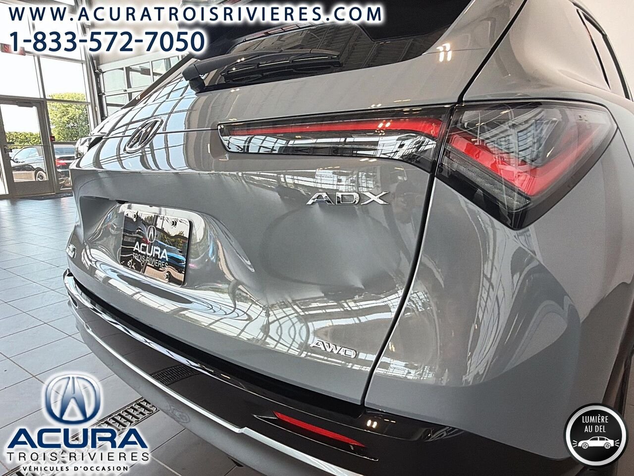 2025 Acura ADX A-Spec AWD, TOIT PANO, VOLANT CHAUFFANT Grey Trois-Rivières - photo #10
