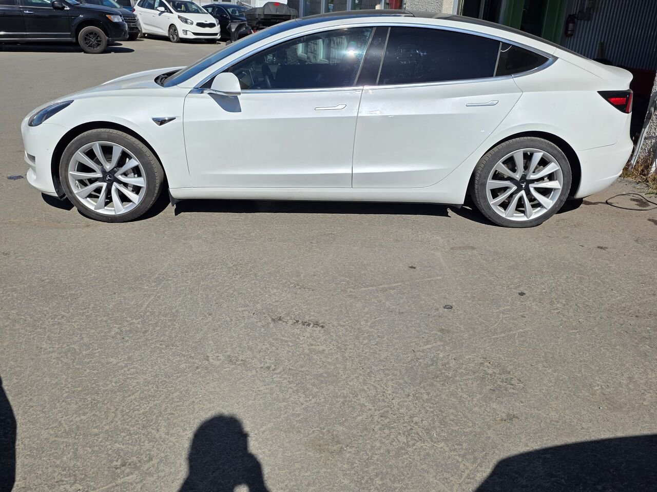 2020 Tesla Model 3 White  - photo #1