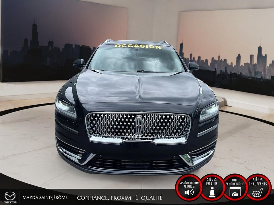 Lincoln Nautilus Ultra | TOIT PANORAMIQUE | AWD | CUIR | 2020 Noir