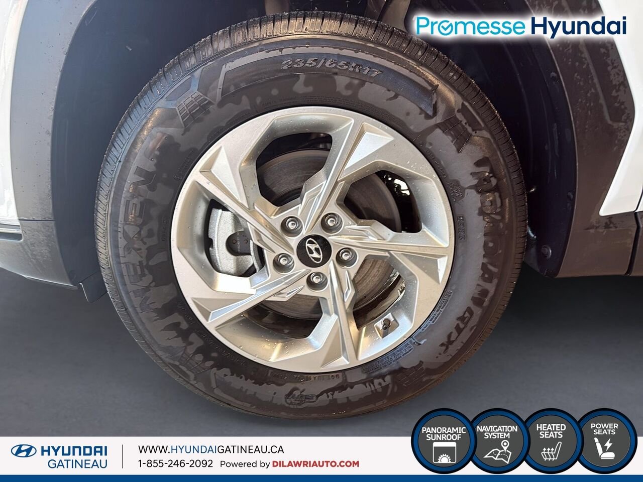 2024 Hyundai Tucson White Gatineau - photo #5