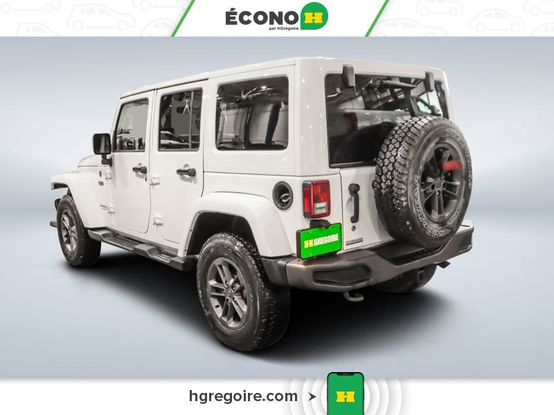 Jeep Wrangler Unlimited 2017 Blanc Blainville - photo #5