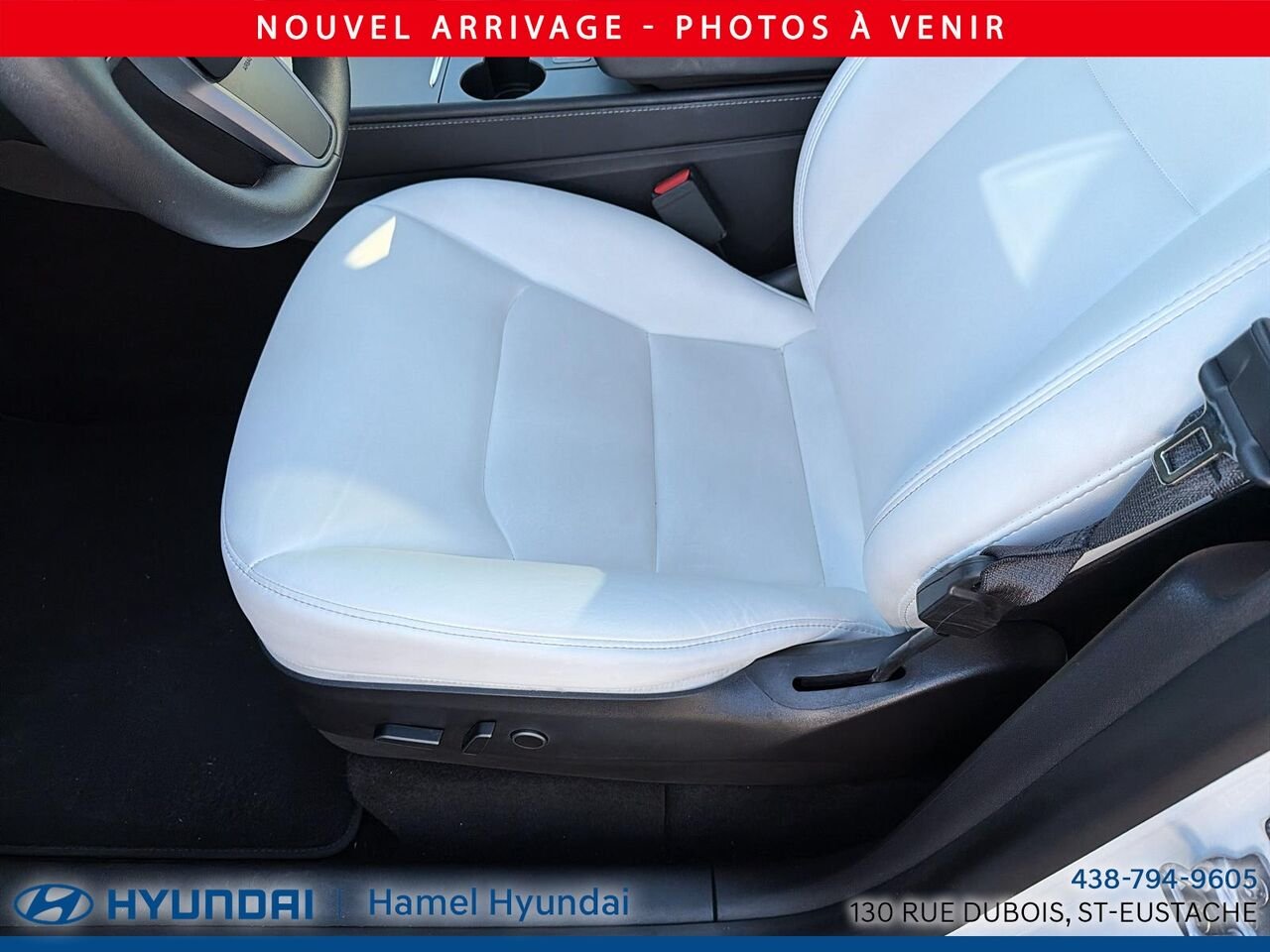 Tesla Model Y 2021 Blanc Saint-Eustache - photo #3