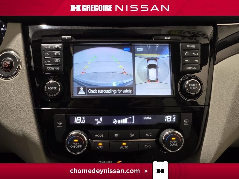 Nissan Qashqai CR7320 | SL AWD Cuir Toit Bancs Chauffants À Partir 2.99% 2018 Bleu Laval - photo #22