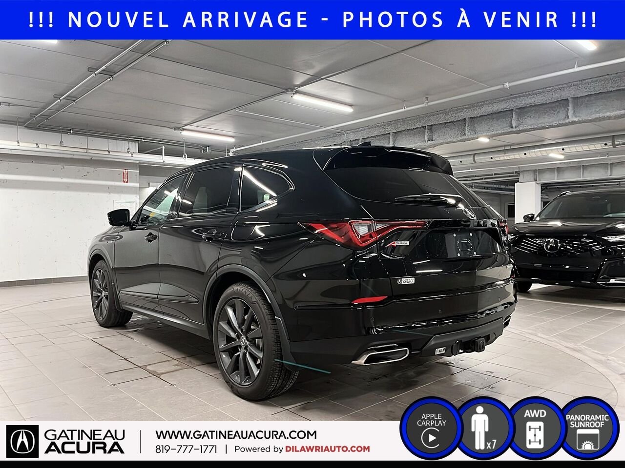 Acura MDX A-Spec SH-AWD 2025 Noir Ottawa & Gatineau - photo #6