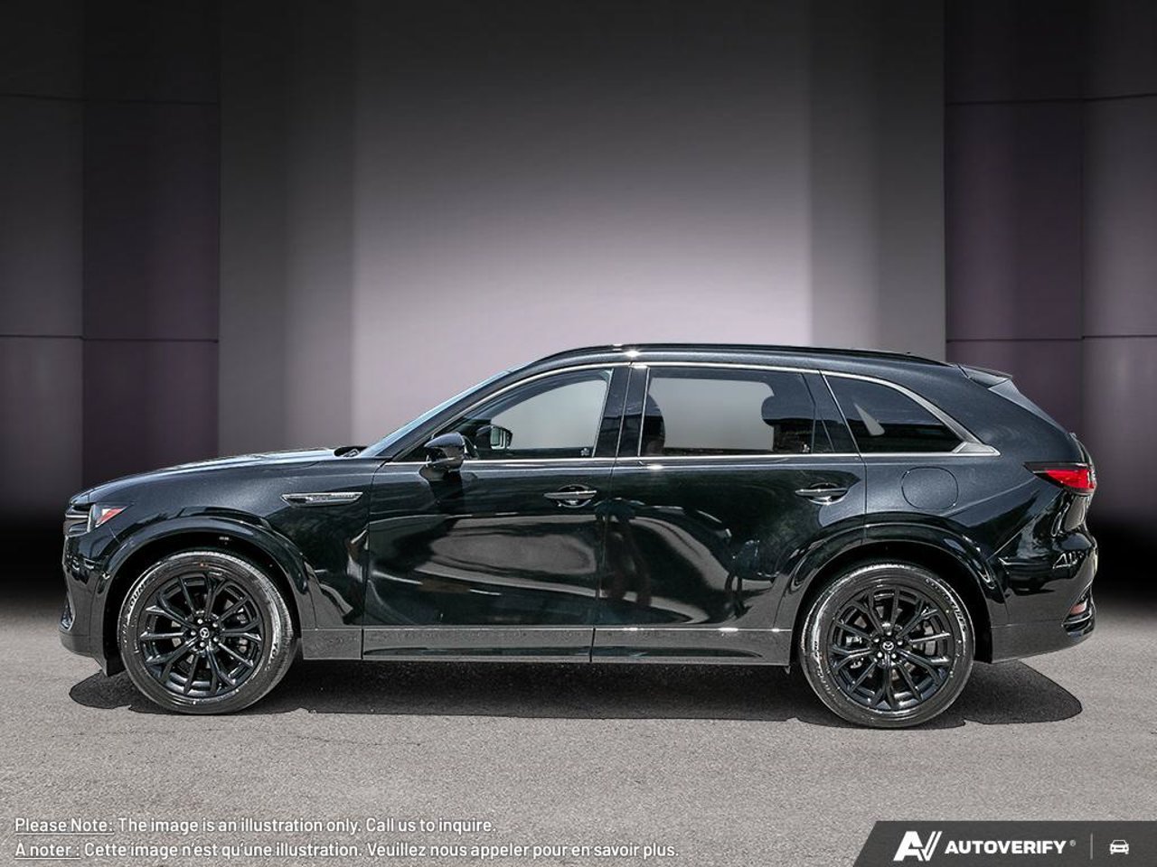 2026 Mazda CX-70 MHEV JM3KJDHD1T1215722 Jet Black Mica Mirabel - photo #2