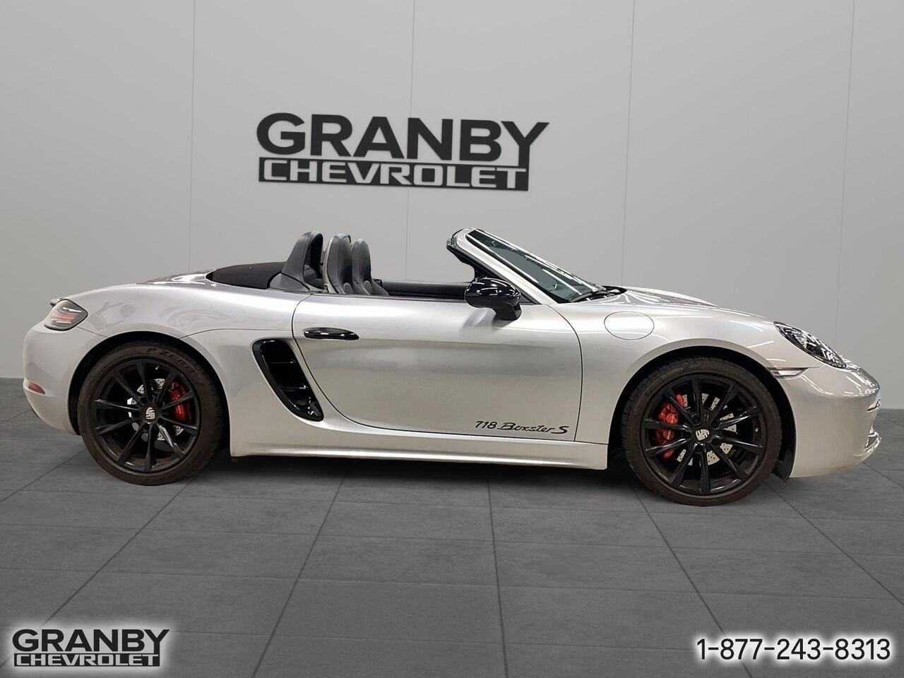 Porsche 718 Boxster S roadster | 27-0212C 2018 Gris Granby - photo #3