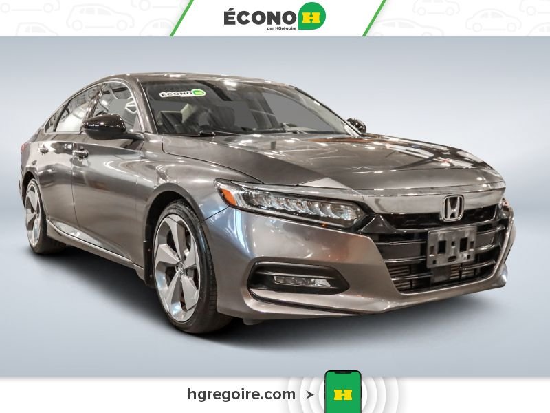 Honda Accord 820844 | Touring CUIR TOIT BLUETOOTH CAMÉRA MAGS 2018 Gris Laval - photo #0