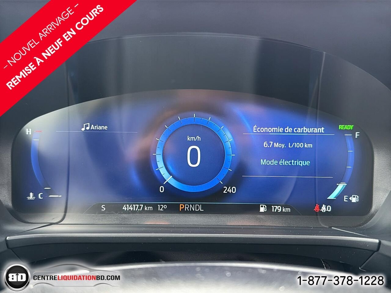 Ford Escape Titanium hybride TI | BD0435 2022 Noir Granby - photo #13