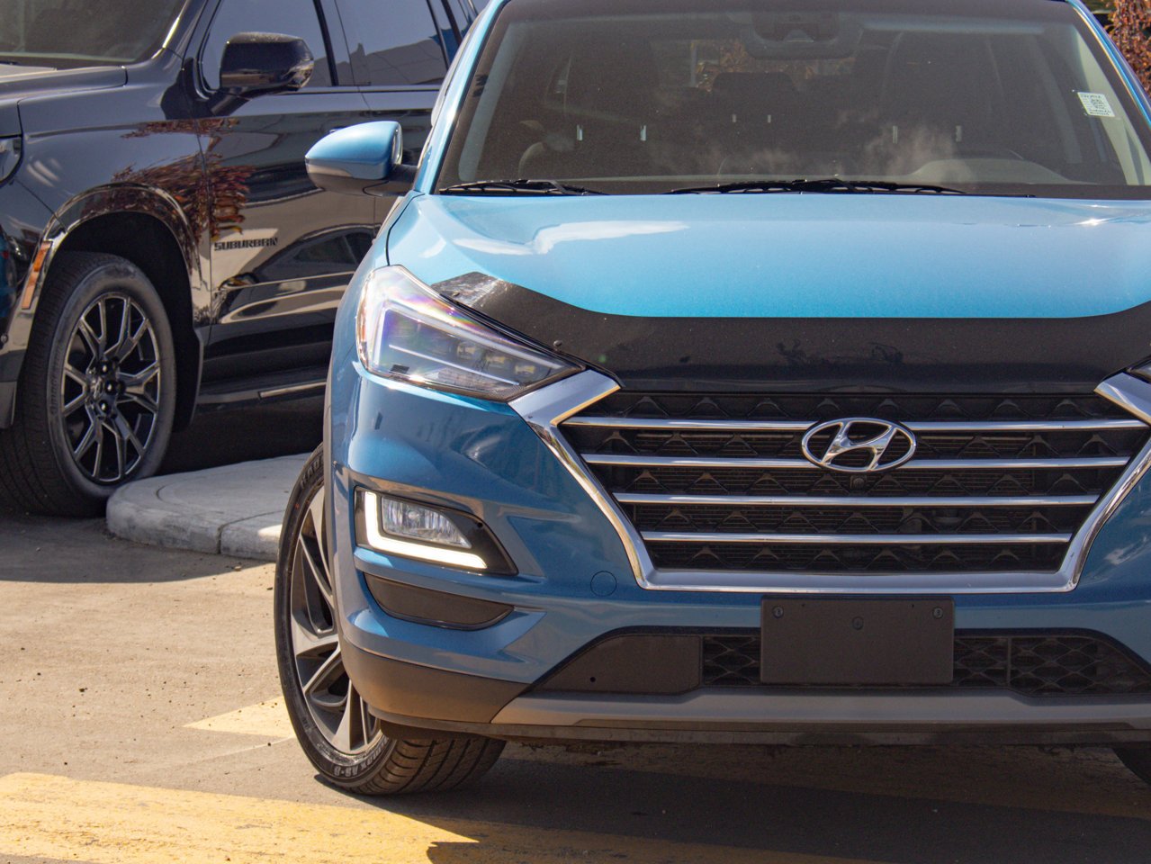 2020 Hyundai Tucson Preferred AWD w/Trend Package Blue Sherwood Park - photo #4