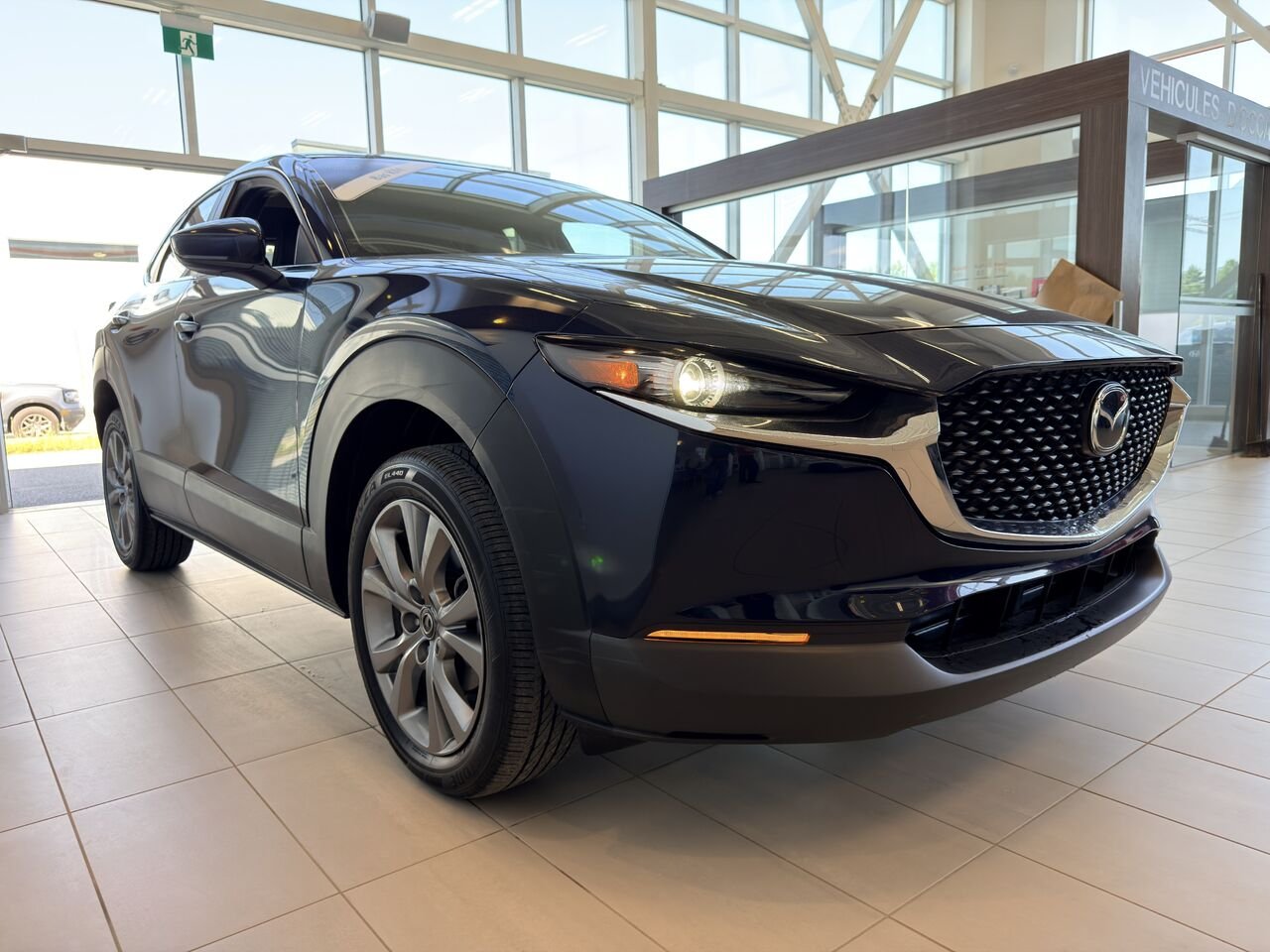 Mazda CX-30 GS-LUXE 2024 Bleu Notre-Dame-des-Prairies - photo #6