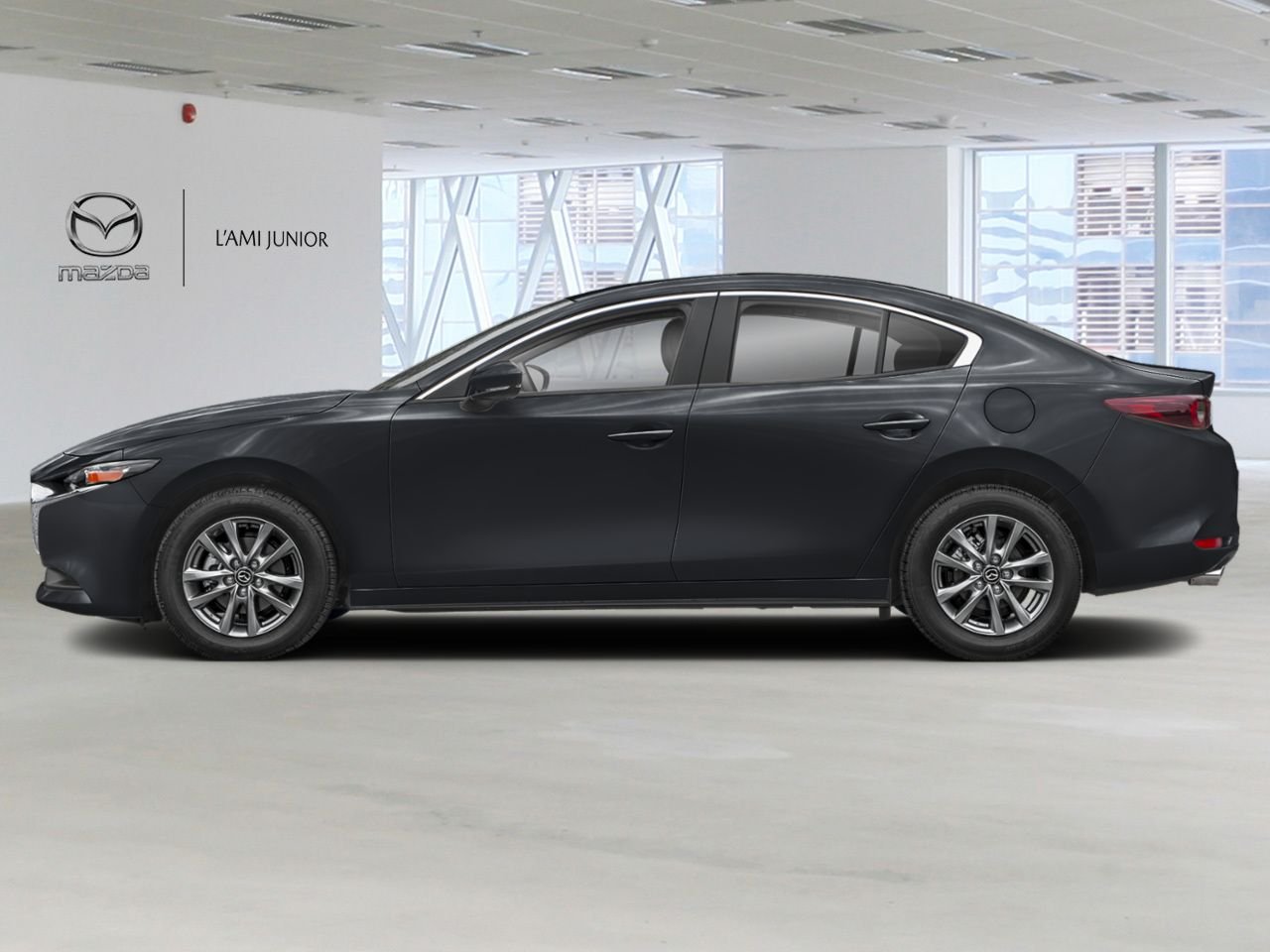 Mazda Mazda3 NIV JM1BPBCM6S1796023 2025 Noir de jais mica Chicoutimi - photo #2
