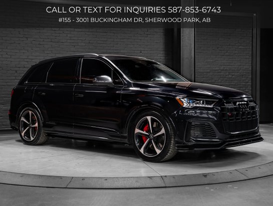 2021 Audi SQ7 Premium Plus | APR Tune | Carbon Fiber Intake | Maxton Design Body Kit | Diamond Stitching Seats Black