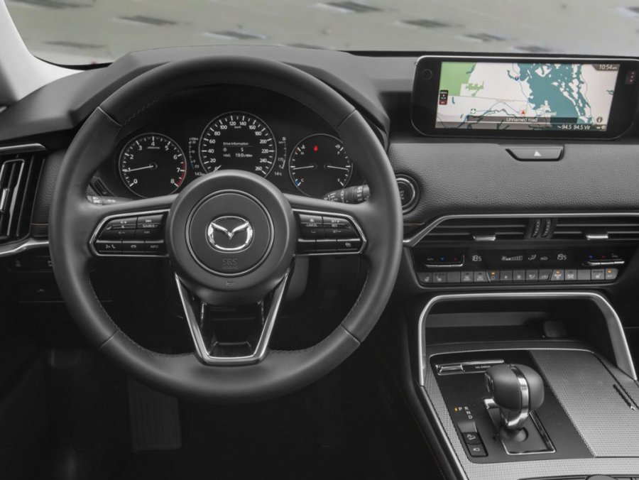 MAZDA CX-90 hybride léger GT TI 2026 Noir de jais mica