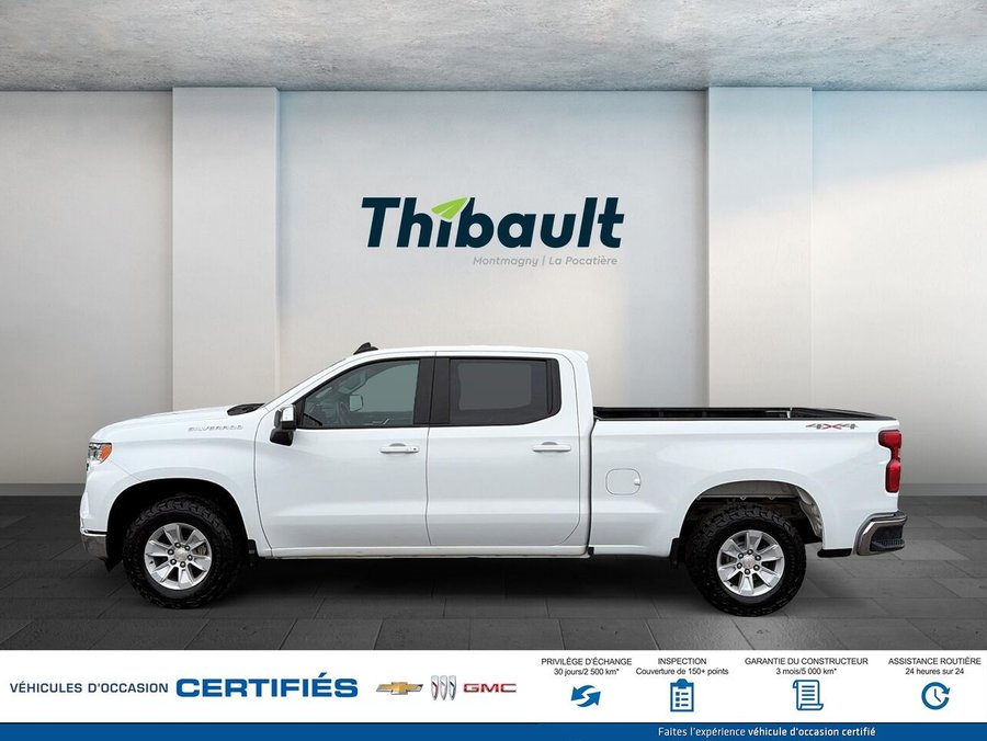 2025 Chevrolet Silverado 1500 LT cabine multiplace 4RM 157 po White