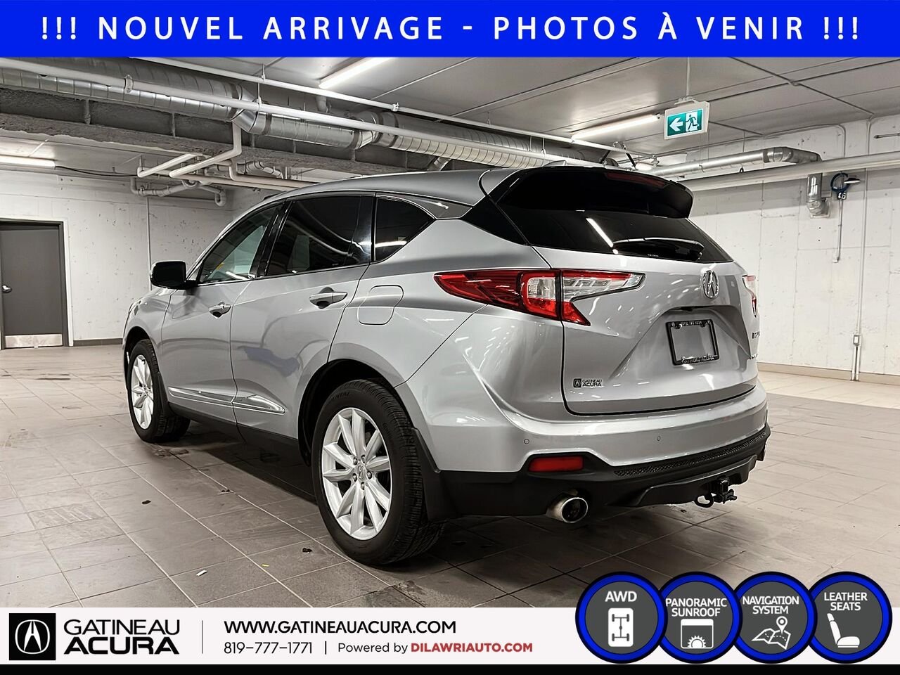 Acura RDX Tech SH-AWD 2021 Argent Gatineau - photo #6