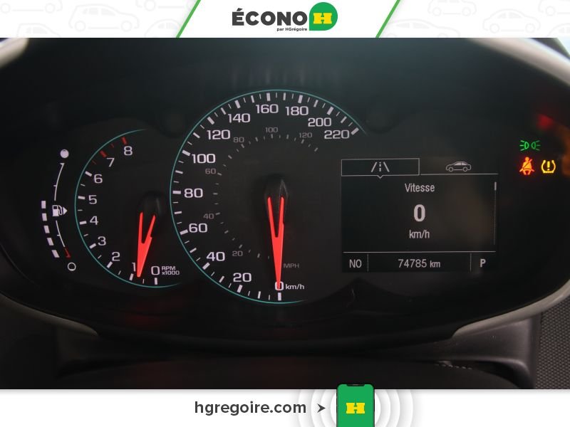 Chevrolet Sonic 822047 | LT AUTO TOIT GR ÉLEC A/C BLUETOOTH CAMÉRA MAGS 2017 Gris Laval - photo #8