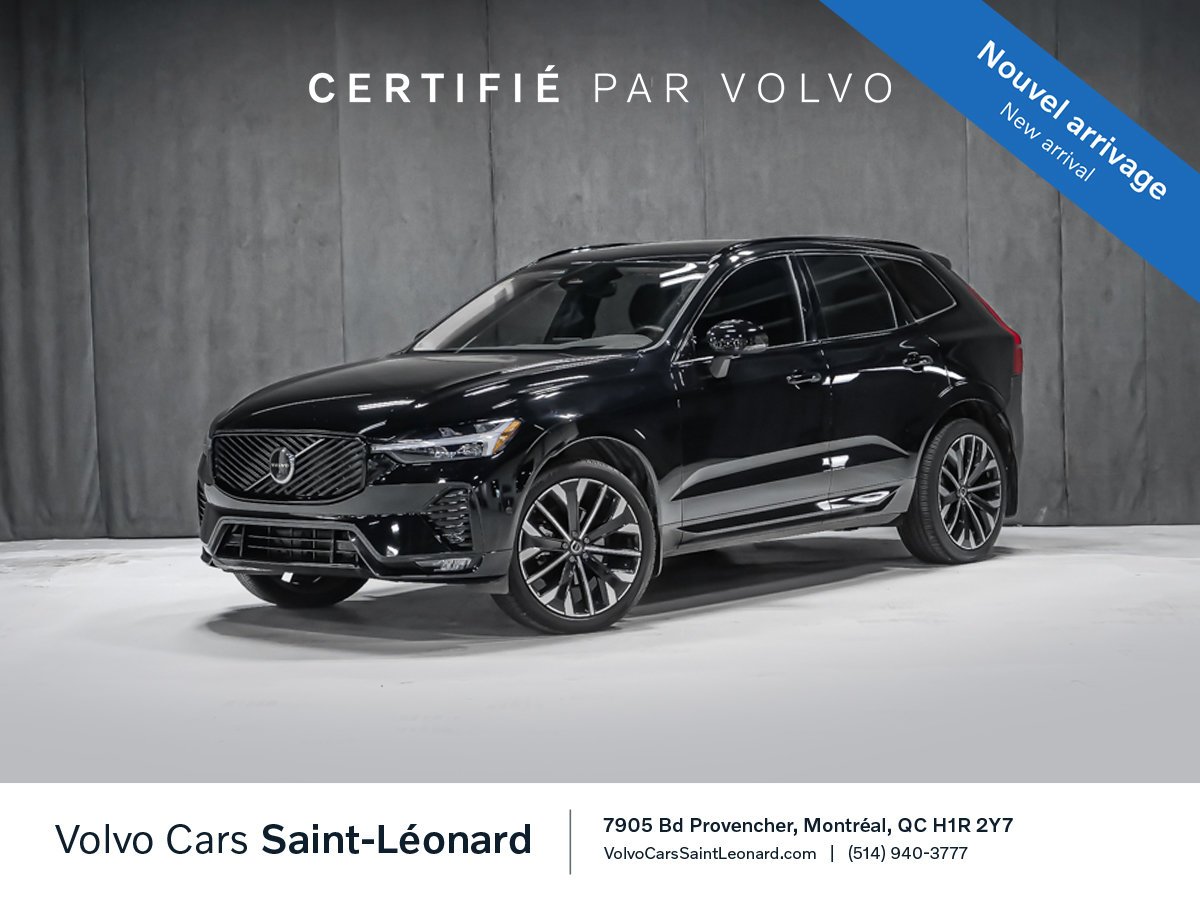2026 Volvo XC60 B5 ULTRA DARK Black Montreal - photo #0