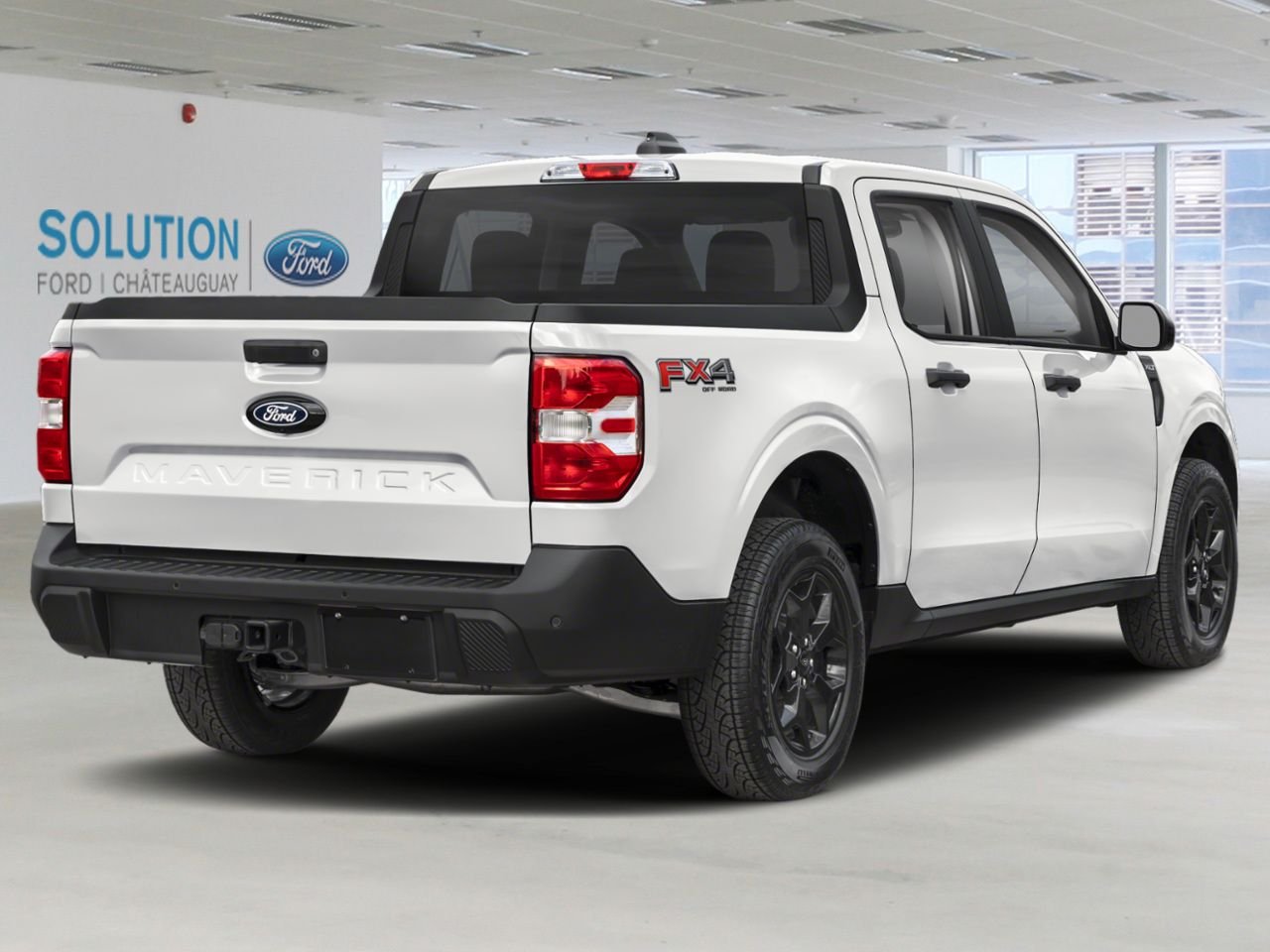 Ford Maverick XLT TI SUPERCREW 2026 Blanc Oxford Châteauguay - photo #1