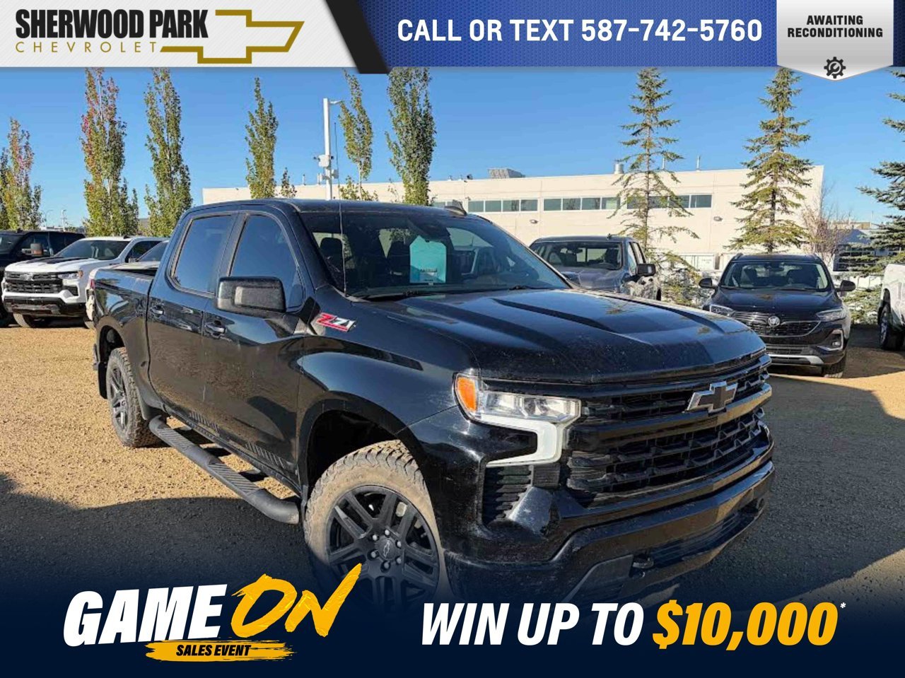 2022 Chevrolet Silverado 1500 4WD Crew Cab 147 RST Black Sherwood Park - photo #0