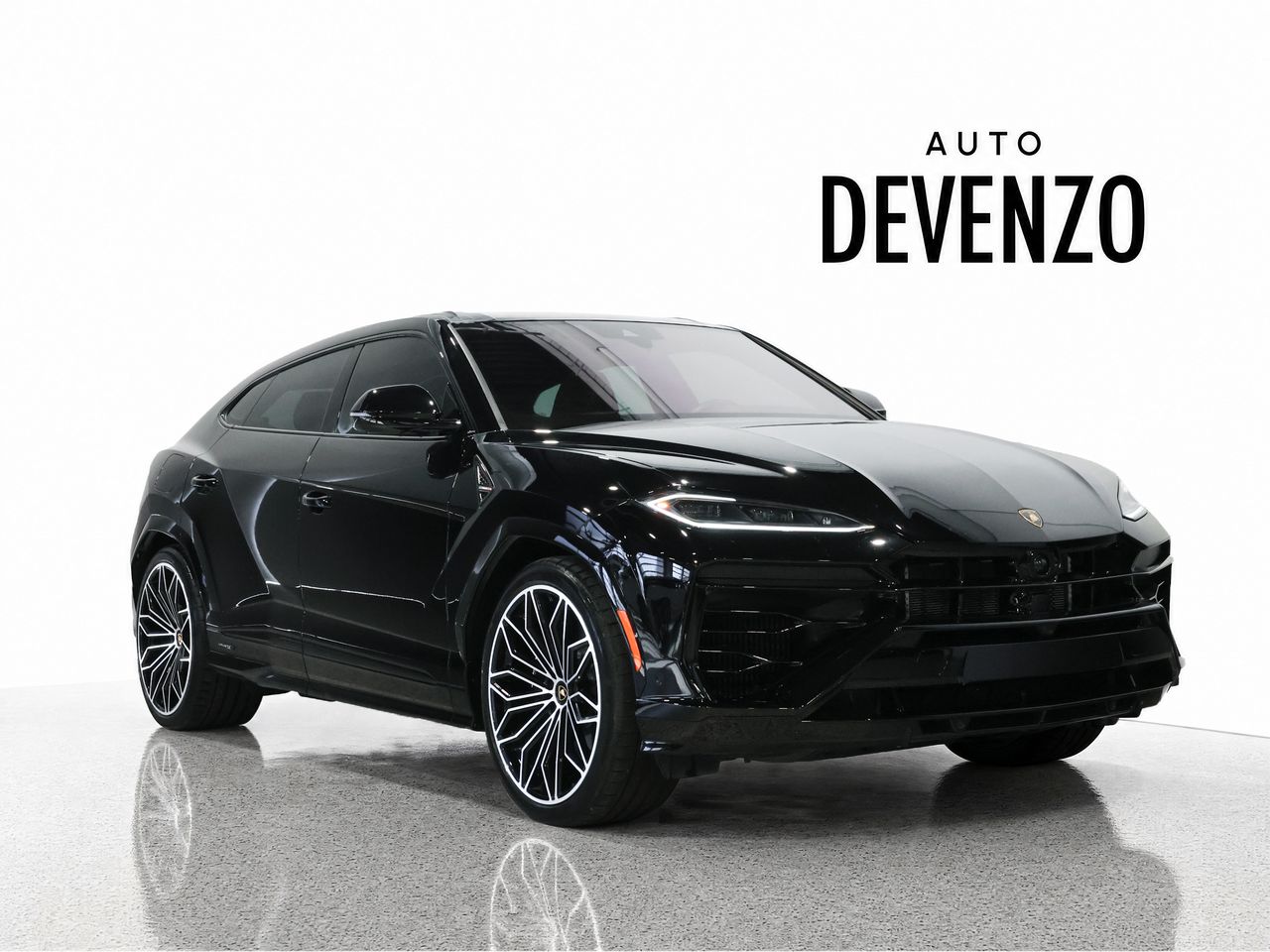 Black 2025 Lamborghini Urus SUV / Crossover All-Wheel Drive Automatic