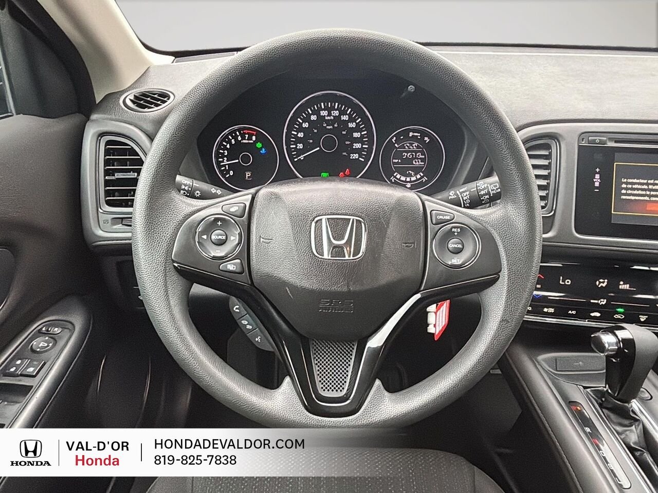 2018 Honda HR-V LX Traction Intégrale CVT Black Val-d'Or - photo #8