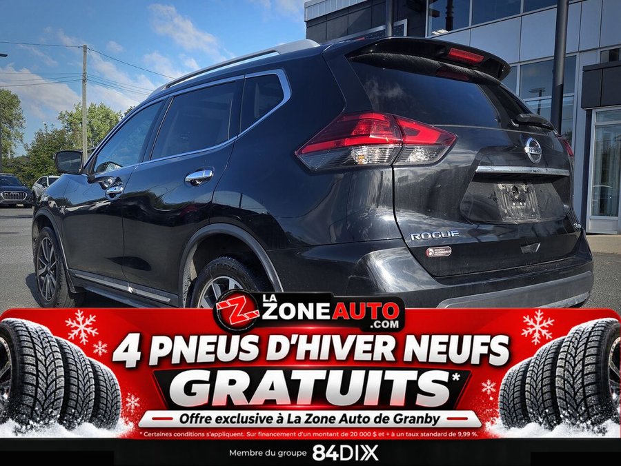 Nissan Rogue SL SIÈGES EN CUIR + AWD 2017 Noir